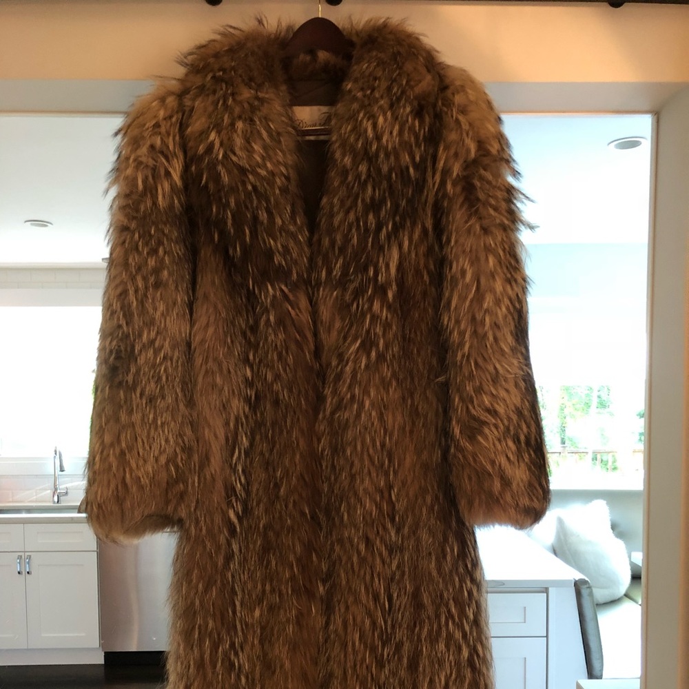 Fur Coat - Racoon Fur